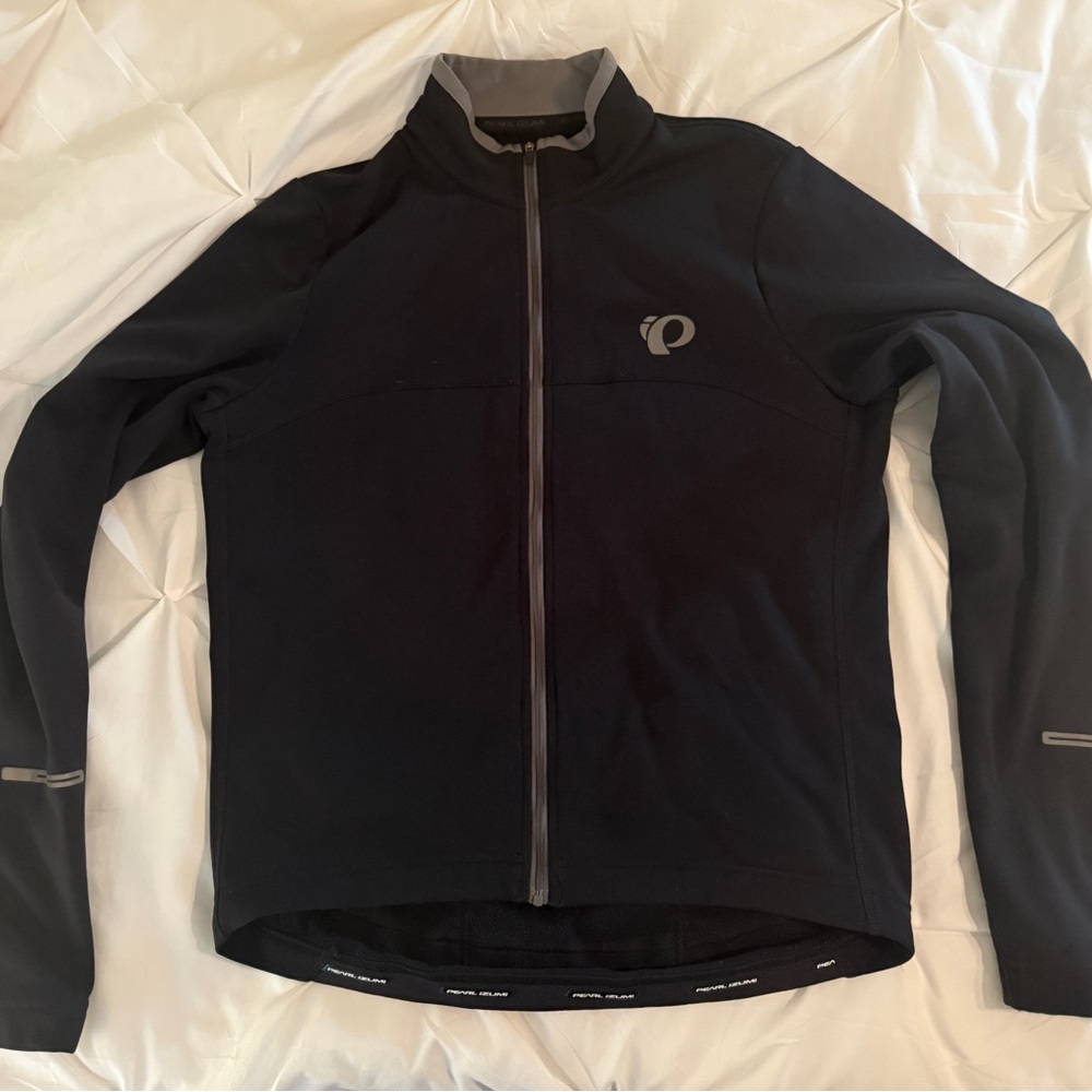 Pearl Izumi Men's Black Cycling winter jersey Medium